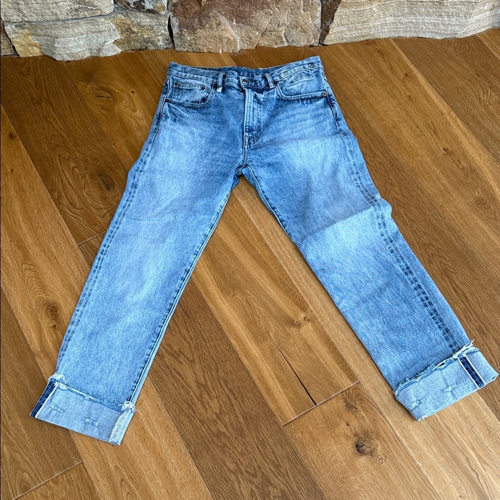 R13 Japanese Blue Denim Jeans